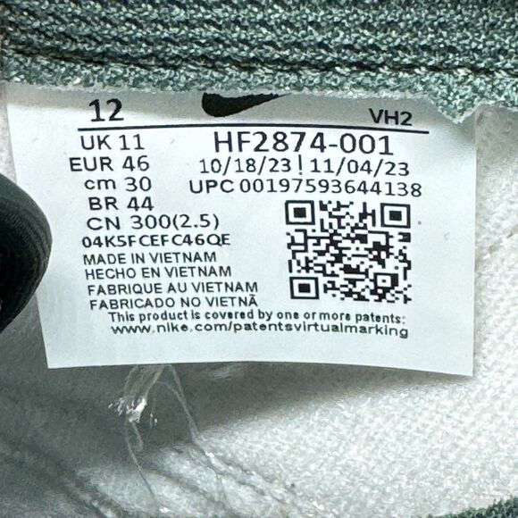 Nike Dunk Low Retro SE Photon Dust White HF2874-001 MEN'S SIZE 12 Casual Shoes - Picture 9 of 11